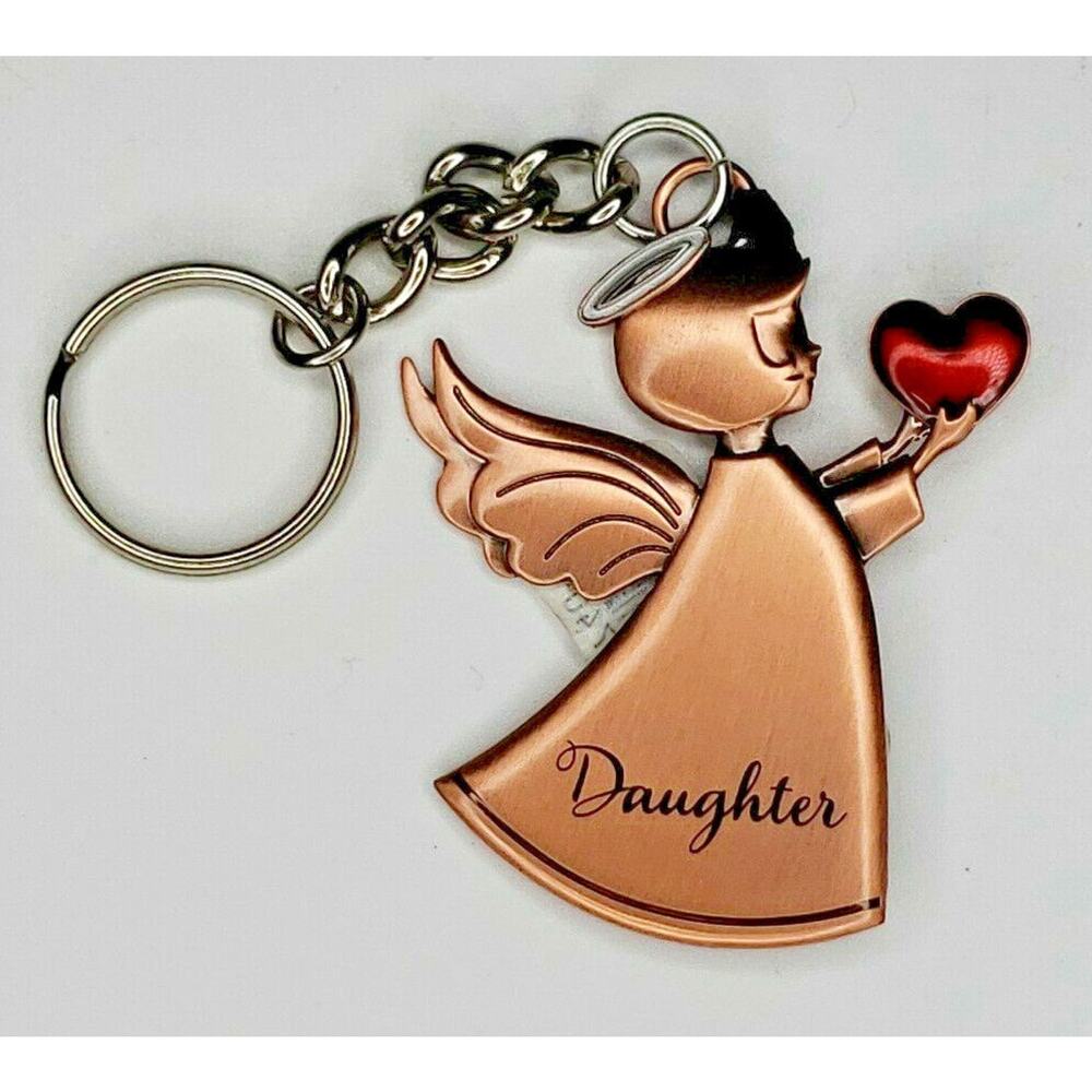 Hallmark's Angel Metal Key Chain / Ornament "Daughter" U80